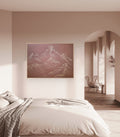 The Monumental Collection No. 13 - Large Textured Mountain Wall Art