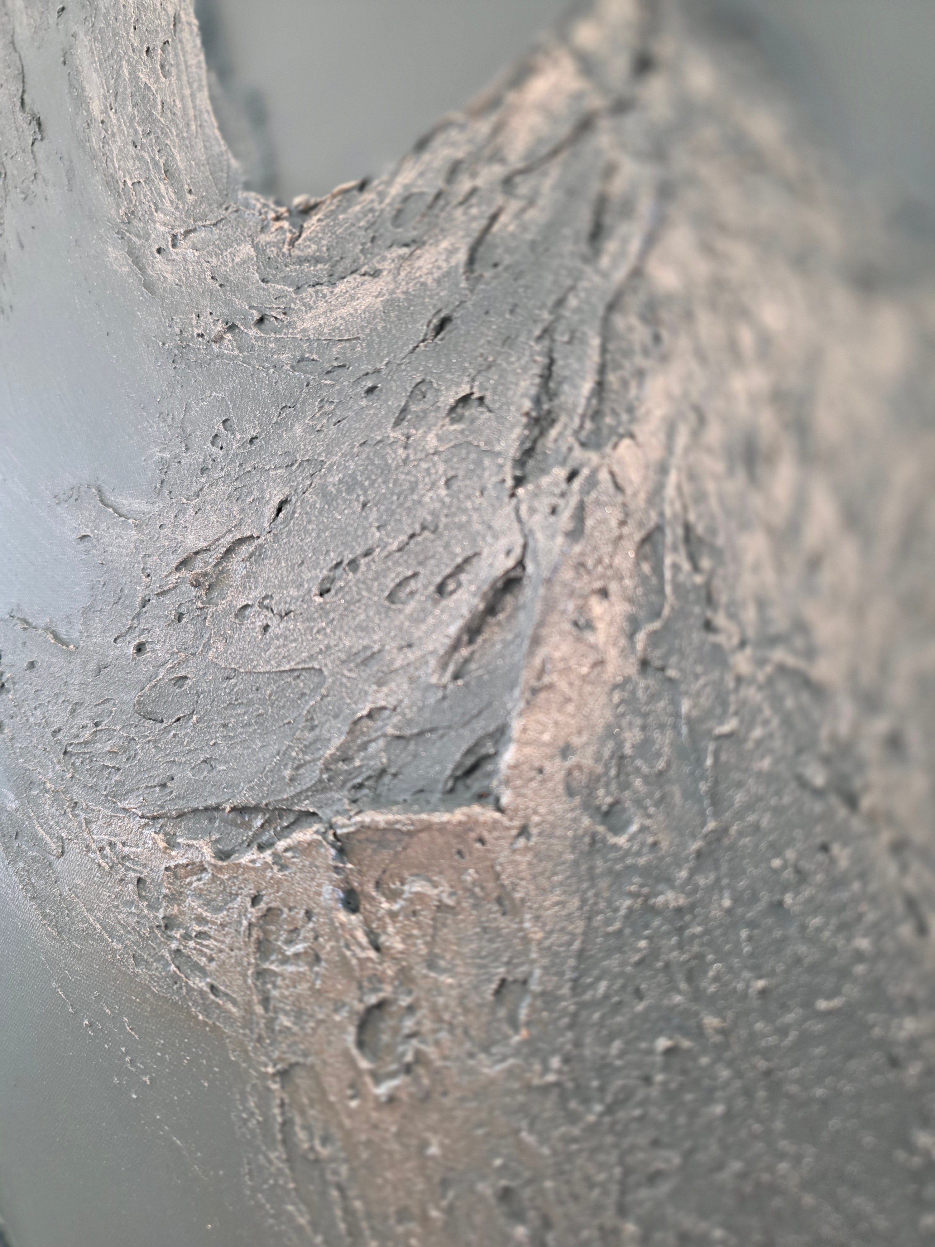 The Monumental Collection No. 2 - Large Textured Mountain Wall Art