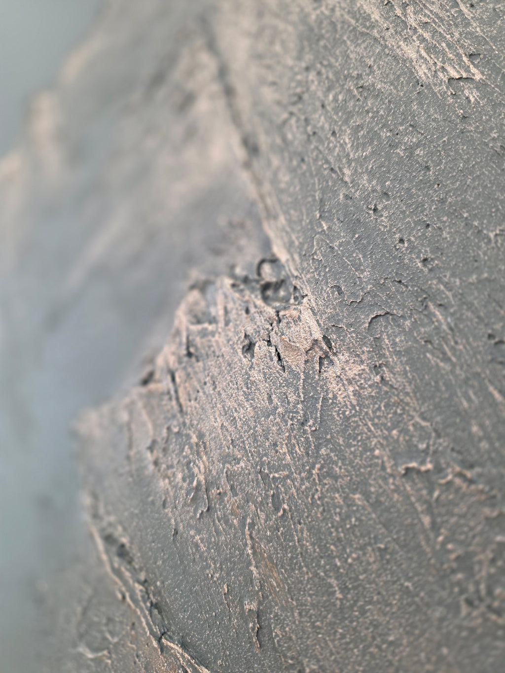 The Monumental Collection No. 2 - Large Textured Mountain Wall Art