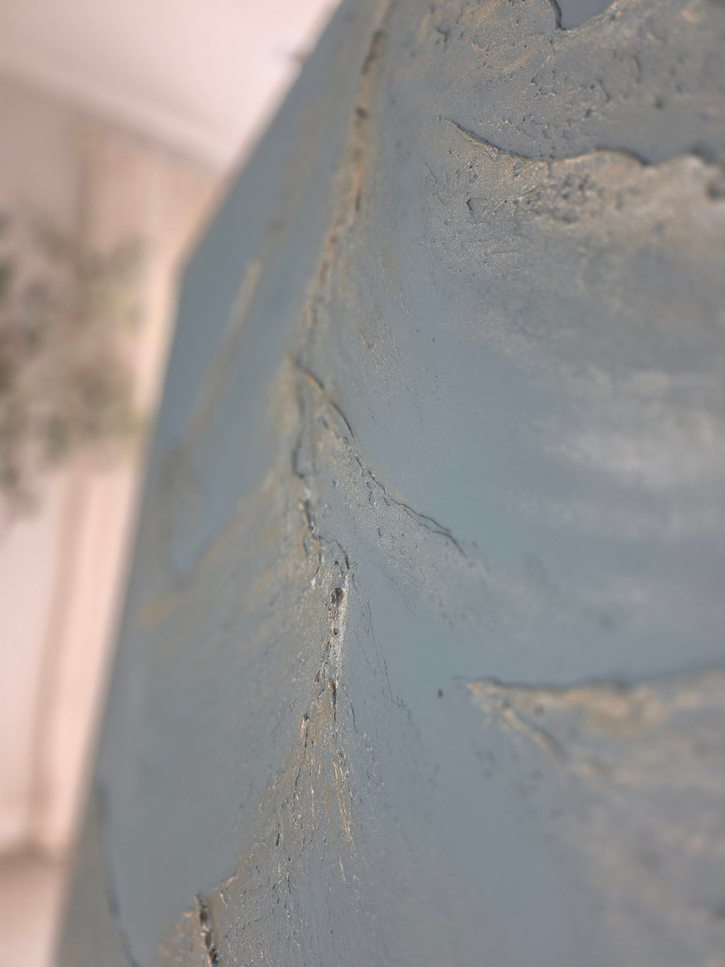 The Monumental Collection No. 7 - Large Textured Mountain Wall Art