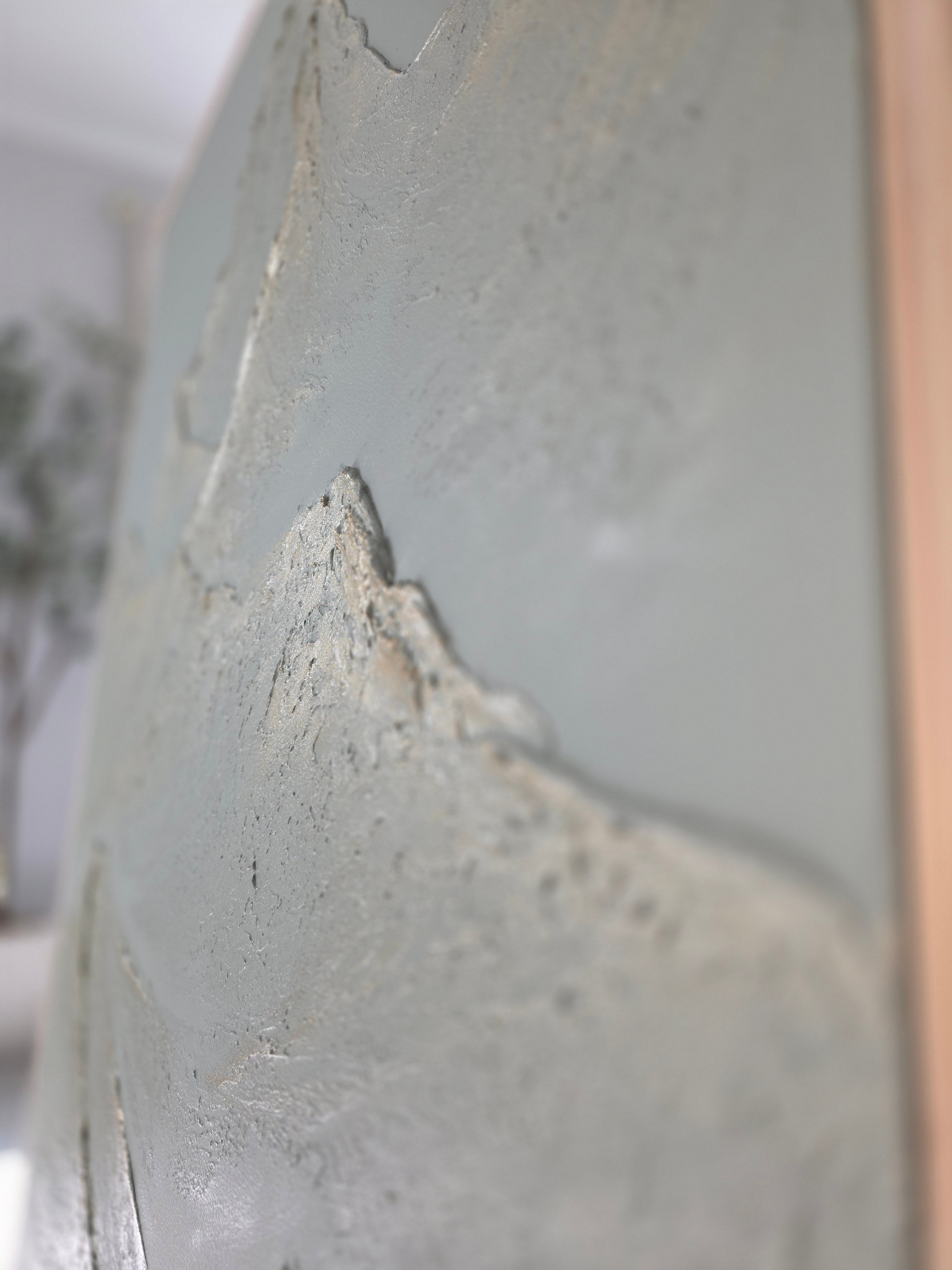 The Monumental Collection No. 8 - Large Textured Mountain Wall Art