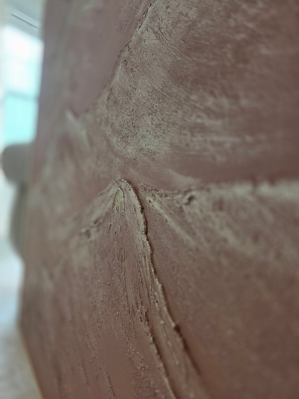 The Monumental Collection No. 17 - Large Textured Mountain Wall Art