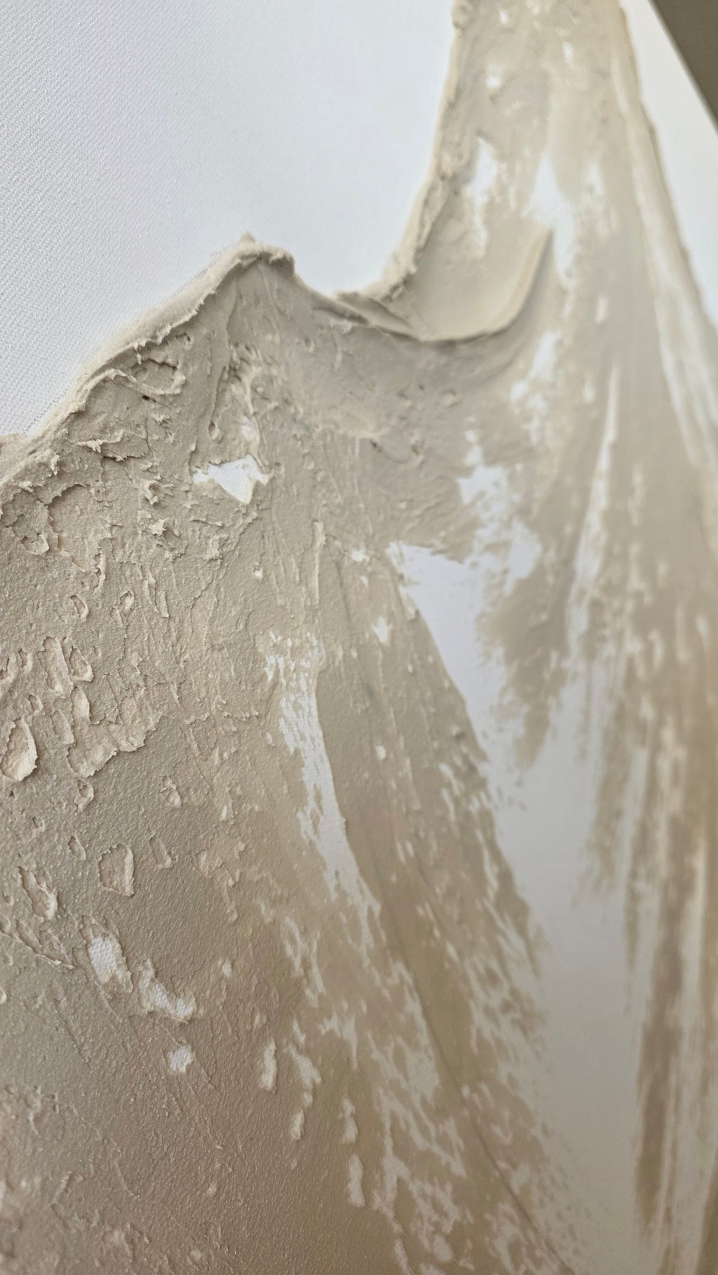 Silhouette Series No. 12 (48x60) - Large Textured Mountain Wall Art