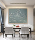 The Monumental Collection No. 11 - Large Textured Mountain Wall Art