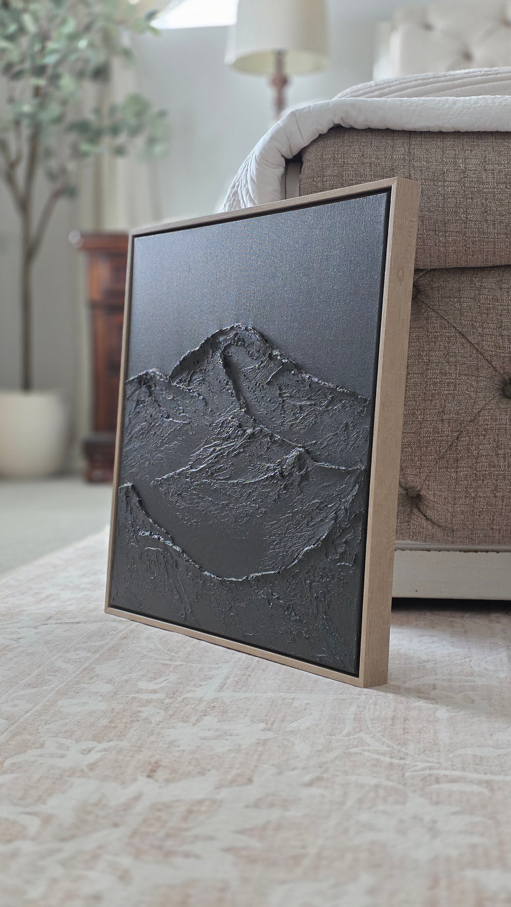 Multi Set Textured Mountain Artwork | 21x21 | Original Palette