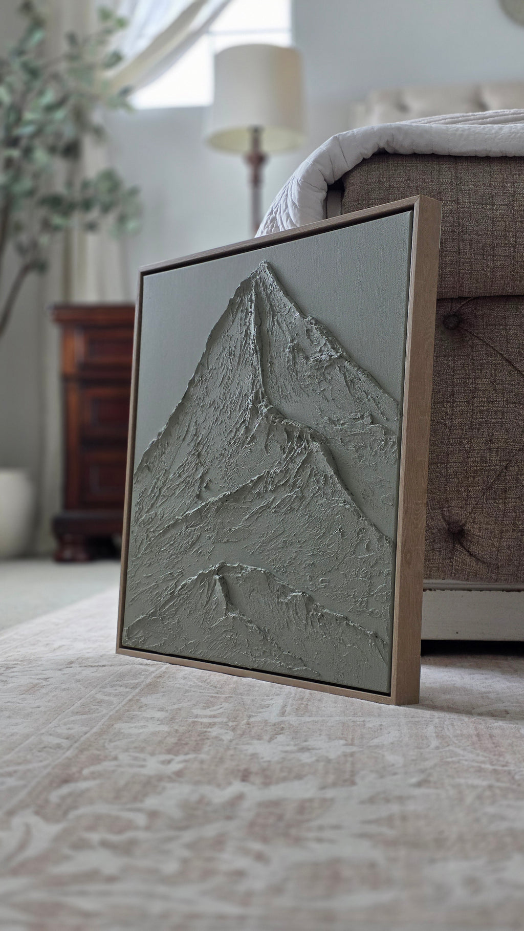Multi Set Textured Mountain Artwork | 21x21 | Original Palette