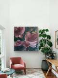 'Velvet Bloom' 36"x36"