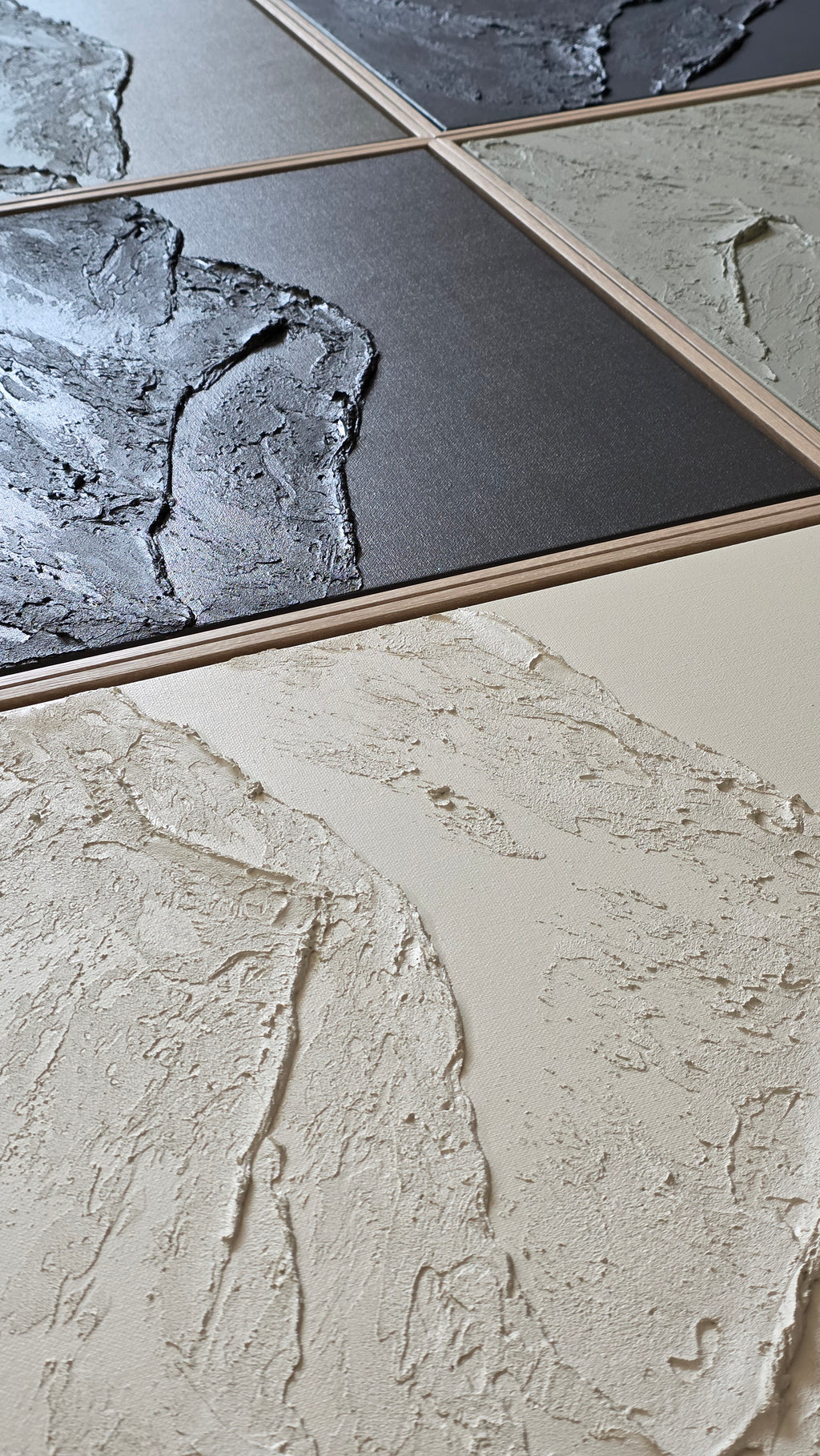 Multi Set Textured Mountain Artwork | 21x21 | Original Palette
